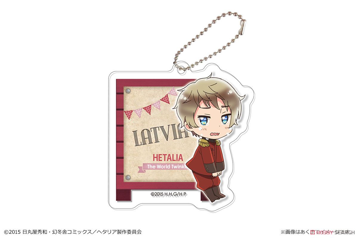 ヘタリア The World Twinkle」 トレーディングアクリルキーホルダー 10