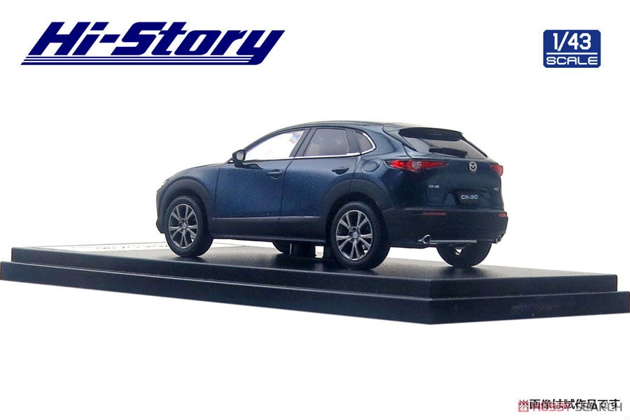 MAZDA CX-30 (2019) ディープクリスタルブルーマイカ (ミニカー