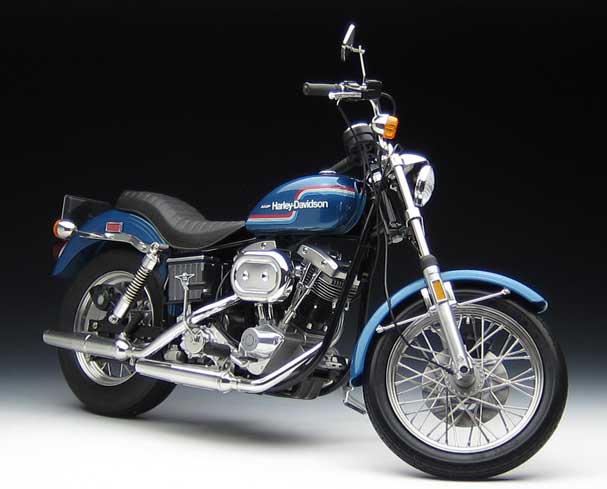 未組立◇タミヤ 1/6 ハーレーダビッドソン FXE1200 スーパーグライド