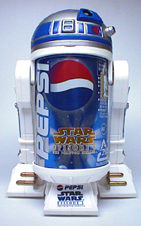 これがPEPSI R2-D2缶ホルダーだ