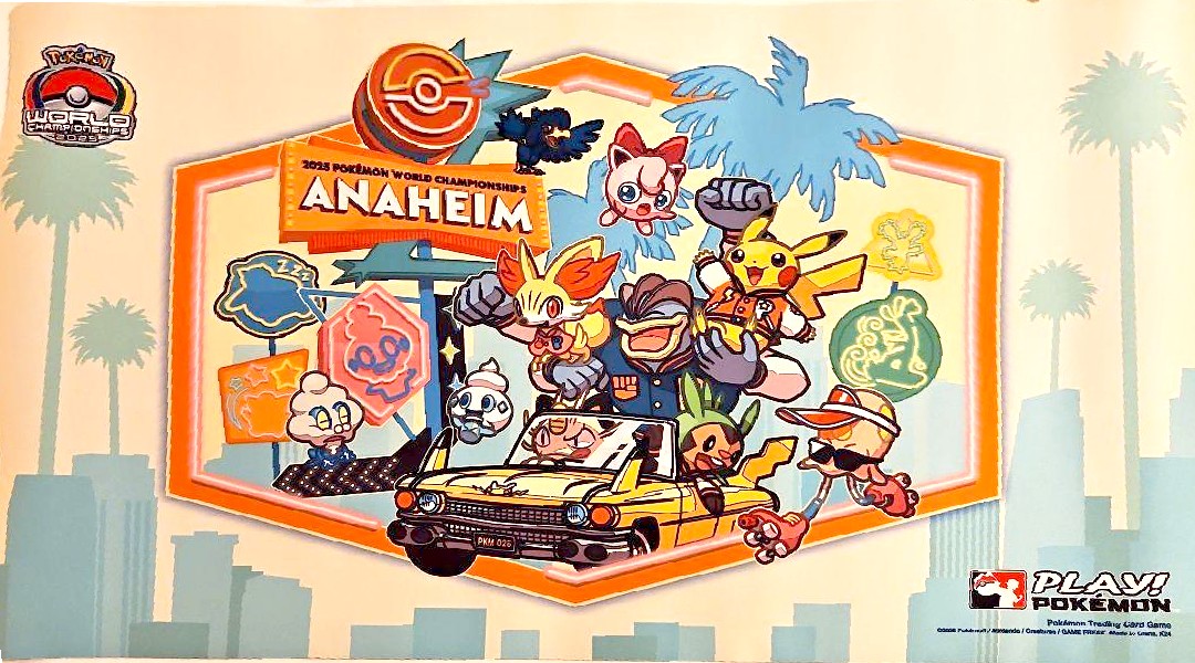 ポケモンカードゲーム プレイマット WCS 2025アナハイム限定