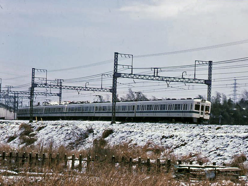 小田急 旧4000系 車外車号板 4303 小田急 旧4000系 車外車号