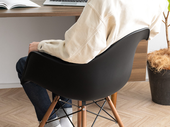 イームズチェア Eames DAW 【ウッド脚/完成品】 | 家具・インテリア