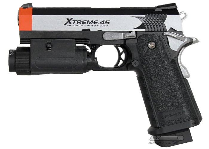 Tokyo Marui Hi-Capa Xtreme 45 Fully Automatic GBB Airsoft Pistol