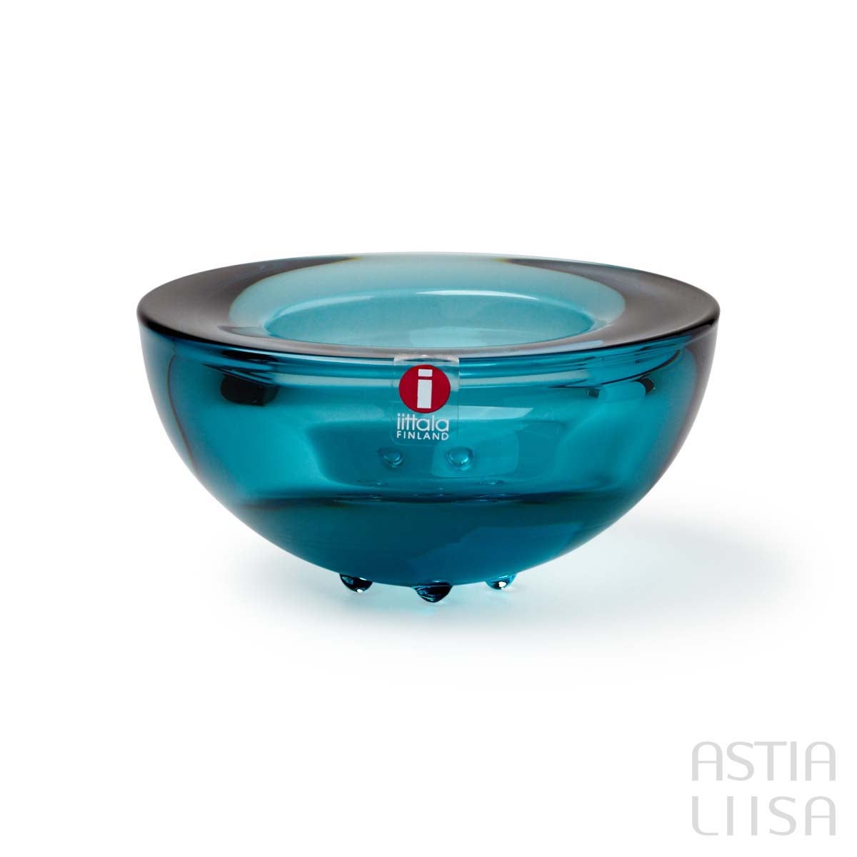 Iittala Ballo シーブルー色 キャンドルホルダー, ユーズド