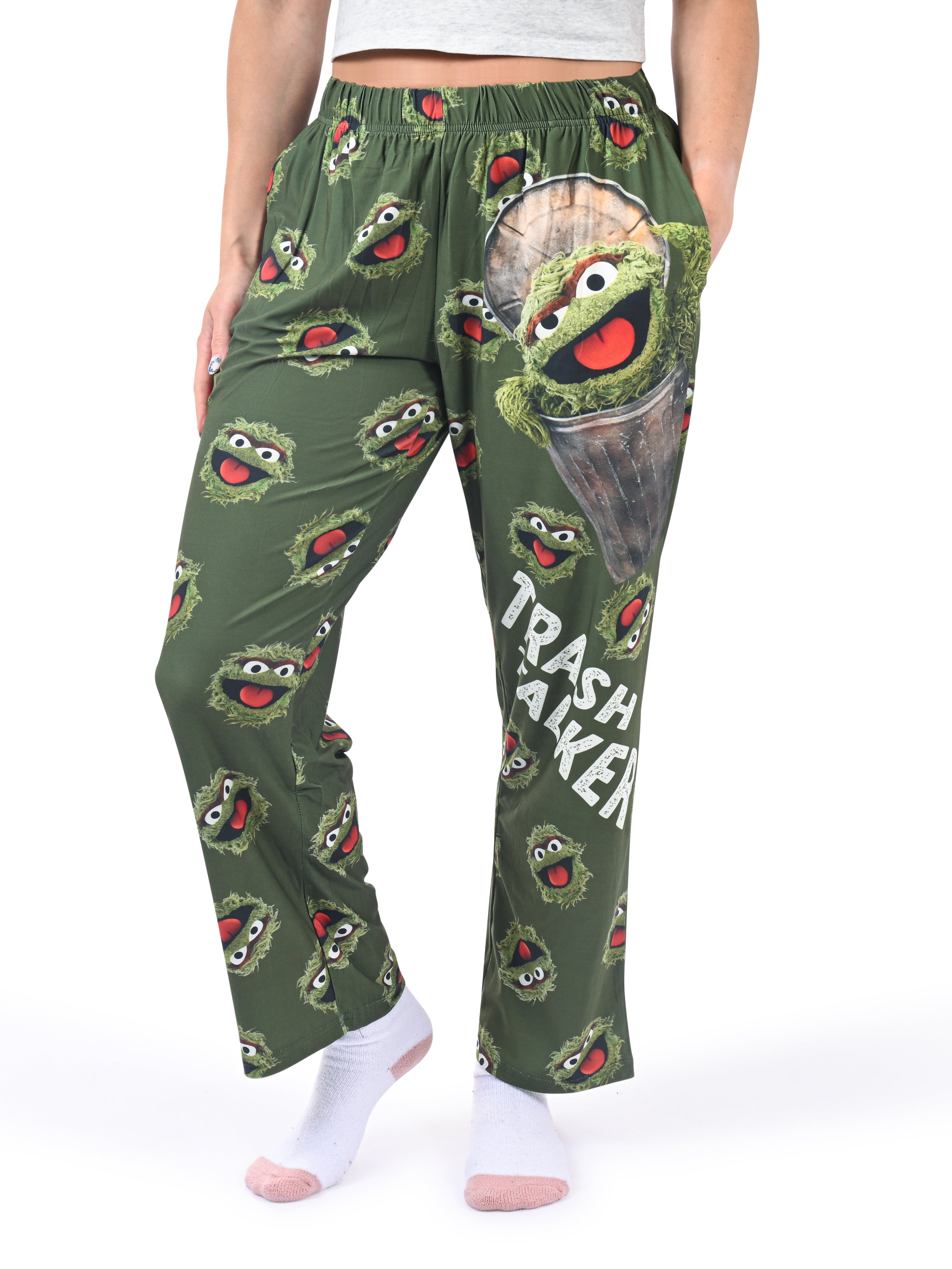 Trash Talker - Sesame Street Pajama Lounge Pants | Brief Insanity