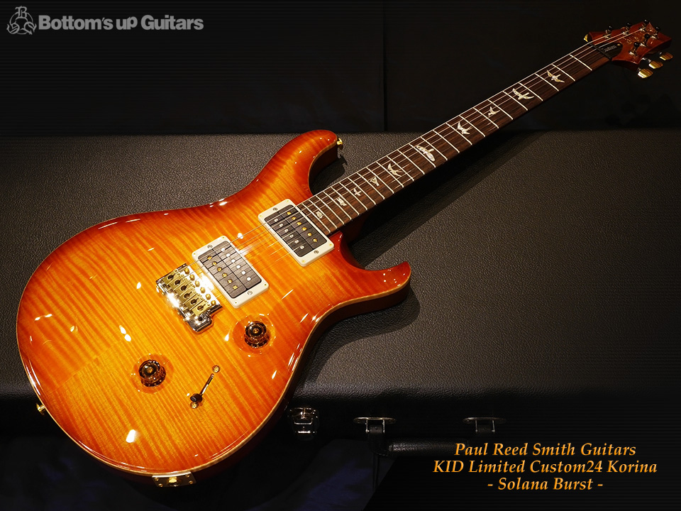 PRS Custom24 Korina KID Limited 2013 - Solana Burst - Korina Back