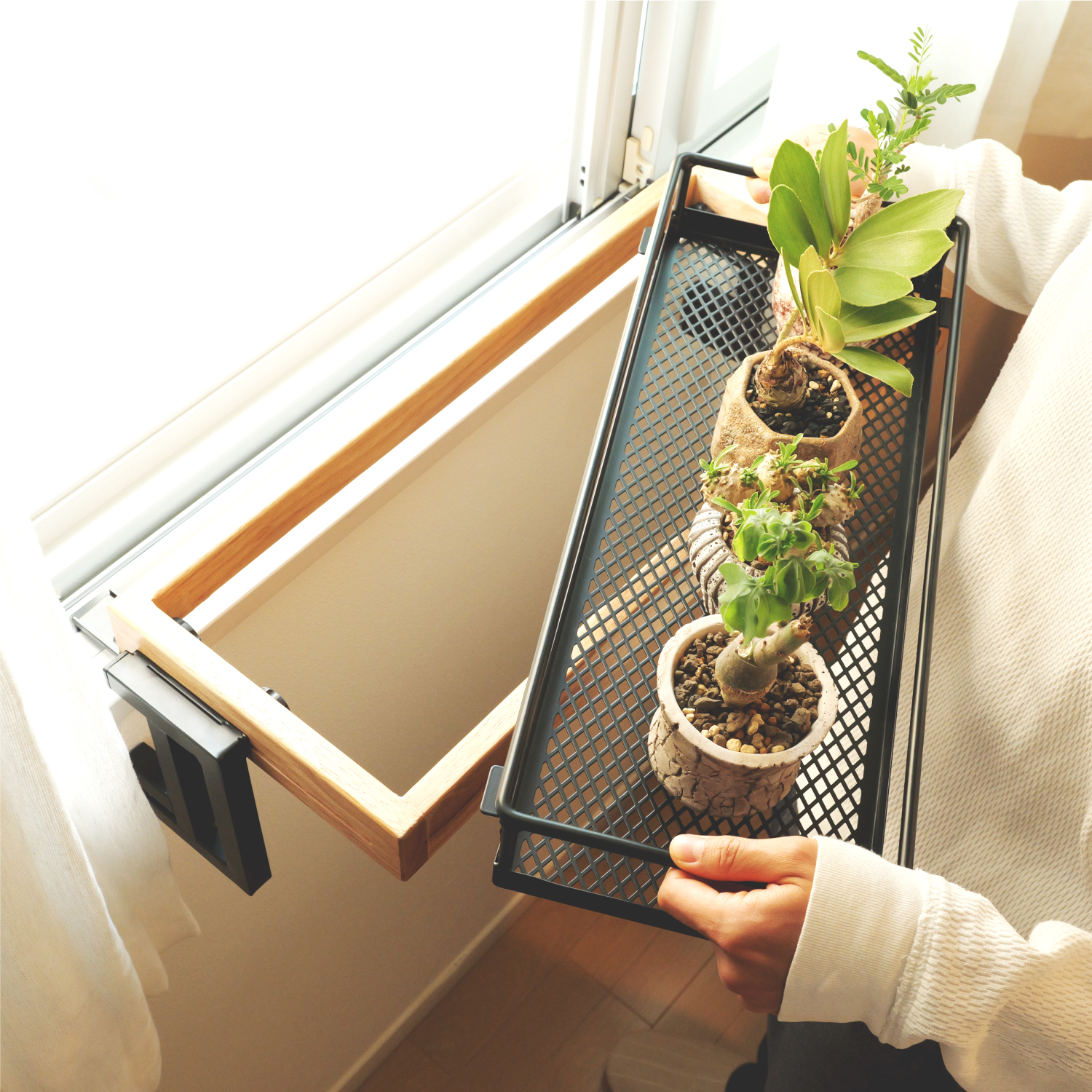 窓ぎわプランタースタンド LPA-600 | BIBILAB®