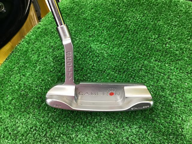市販モデルで最高のステンレスパター、SCOTTY CAMERON（スコッティ