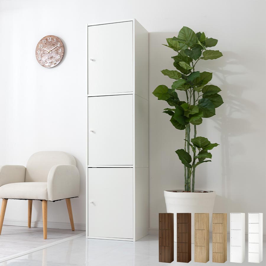 扉付き収納ボックス 本棚 ラック 扉付き収納 おしゃれ ぼん家具