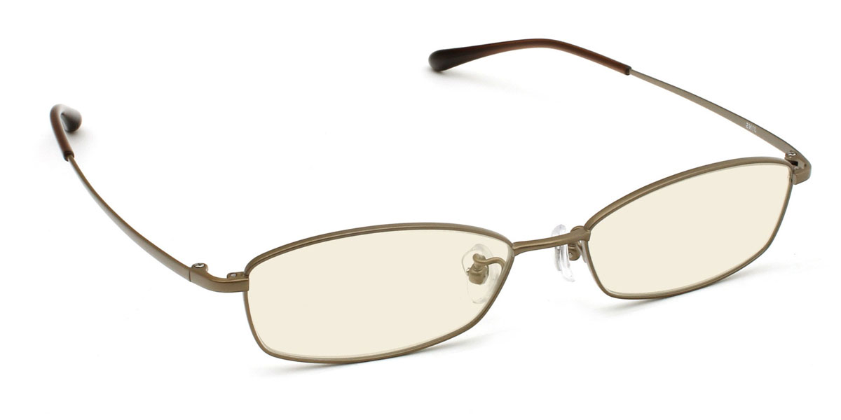 人気のパソコン用メガネ JINS PC にウエリントンとメタルフレームが