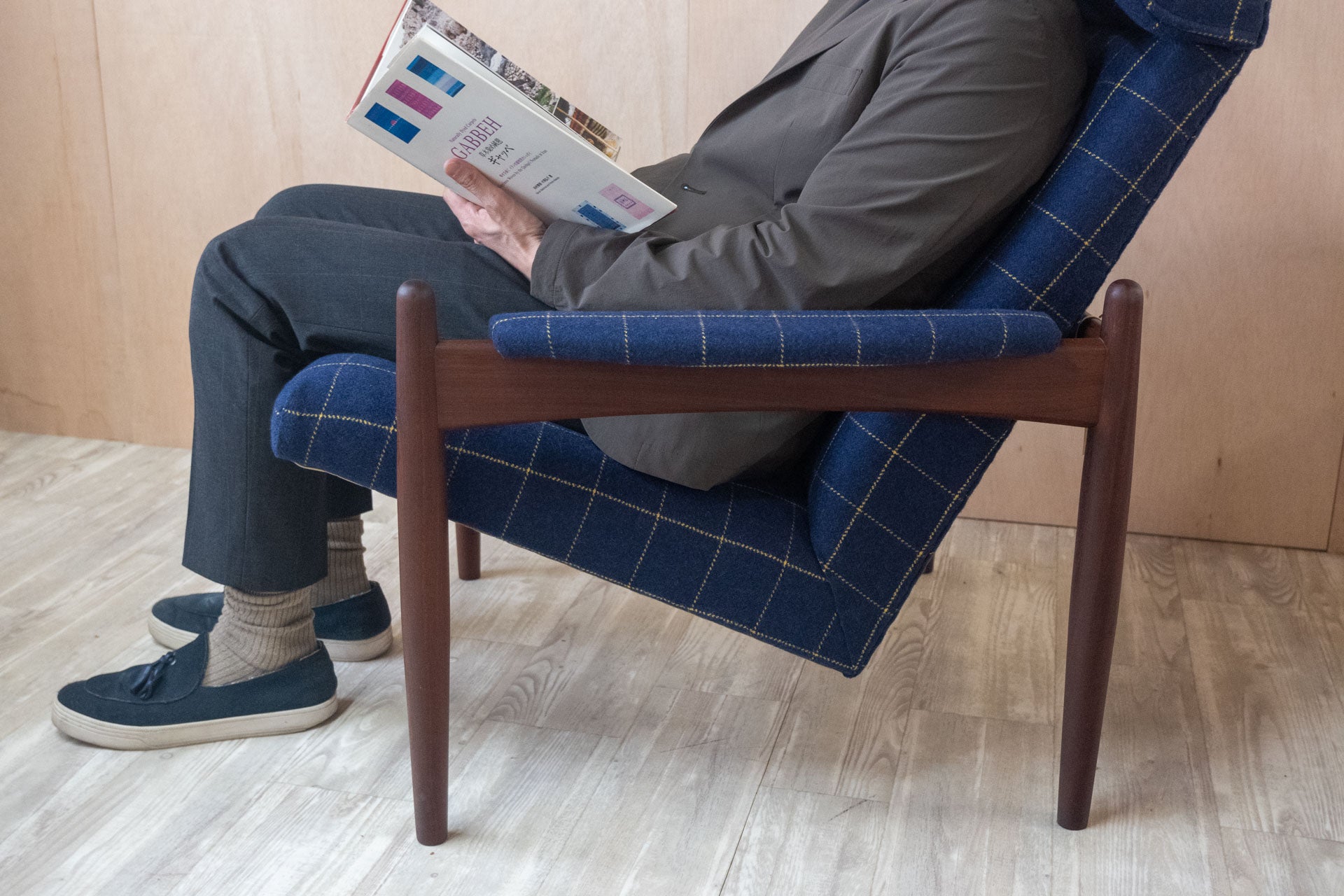 北欧アンティーク リアルビンテージ イージーチェア（1Pソファ） 北欧