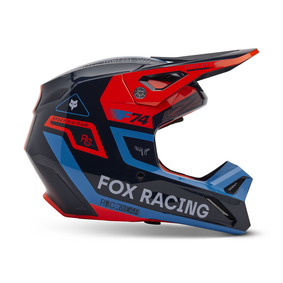 FOX RACING ユースV1ヘルメット レーススペック ミッドナイト