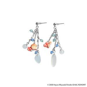 映画『崖の上のポニョ』アクセサリー、“ぷっくりポニョ”の涼し気ピアス