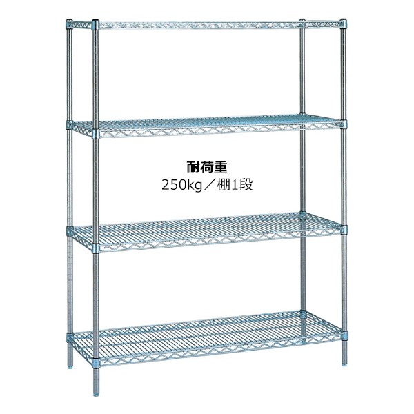 MS1820-P19-4 28747【送料無料】 | 生興 スーパーエレクターシェルフ