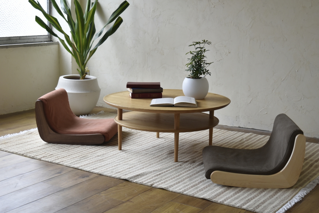 廃盤希少✨️極美品カリモク ロッキング座椅子 ▽展示品▽ 座