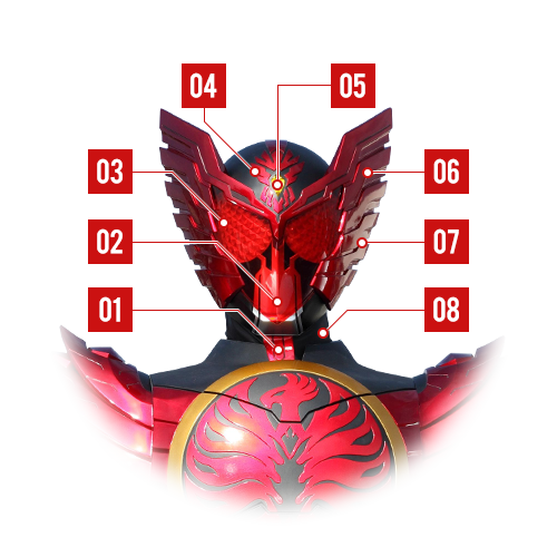 t859 仮面ライダーオーズ タジャドルコンボ & パーフェクトパーツ t859