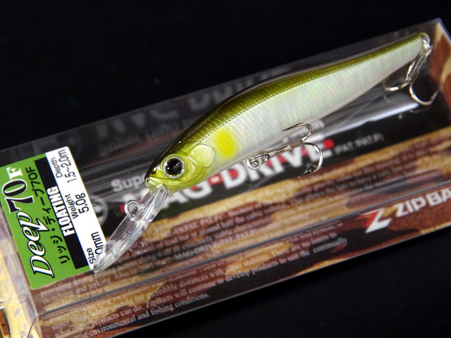 ジップベイツ リッジディープ 70F (ZIP Baits Rigge Deep 70F