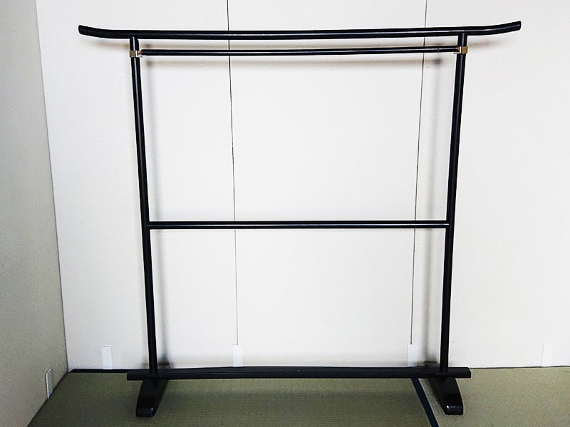 二段両面組衣桁 レンタルなら大阪、東京全国各地ステップにお任せ