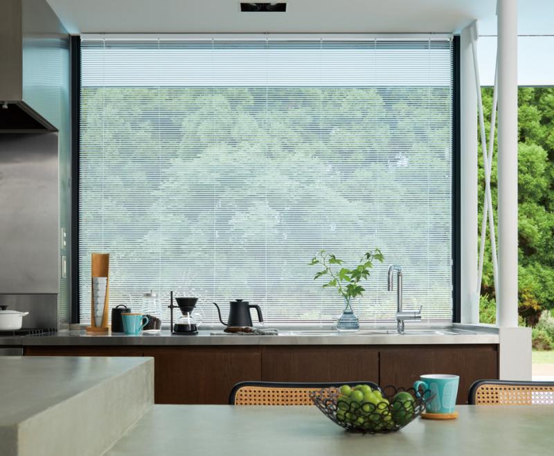 シルキーアクア パールカラー(25mmブラインド) | タチカワ ブラインド