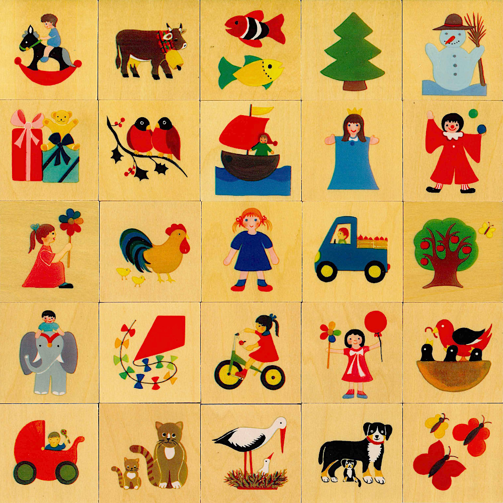 愛らしい絵が魅力のスイス・キーナー社：おもちゃ：百町森