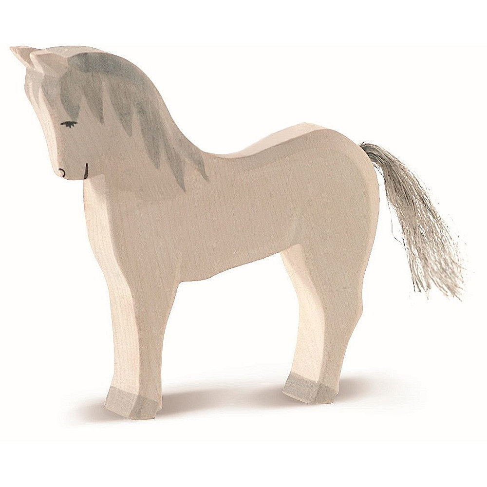 11116 馬（白色）：おもちゃ：百町森
