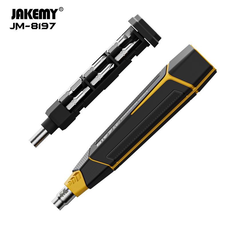 16 in 1 Magnetic Manual Screwdriver Set with 14 Bits - Jakemy