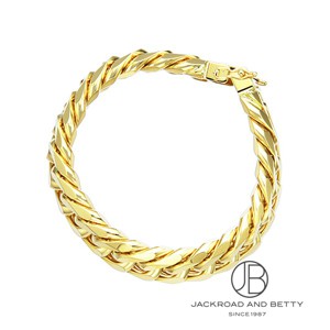 遺品整理 K18刻印 ブレスレット 22cm 遺品整理 K18刻印 ブレスレット