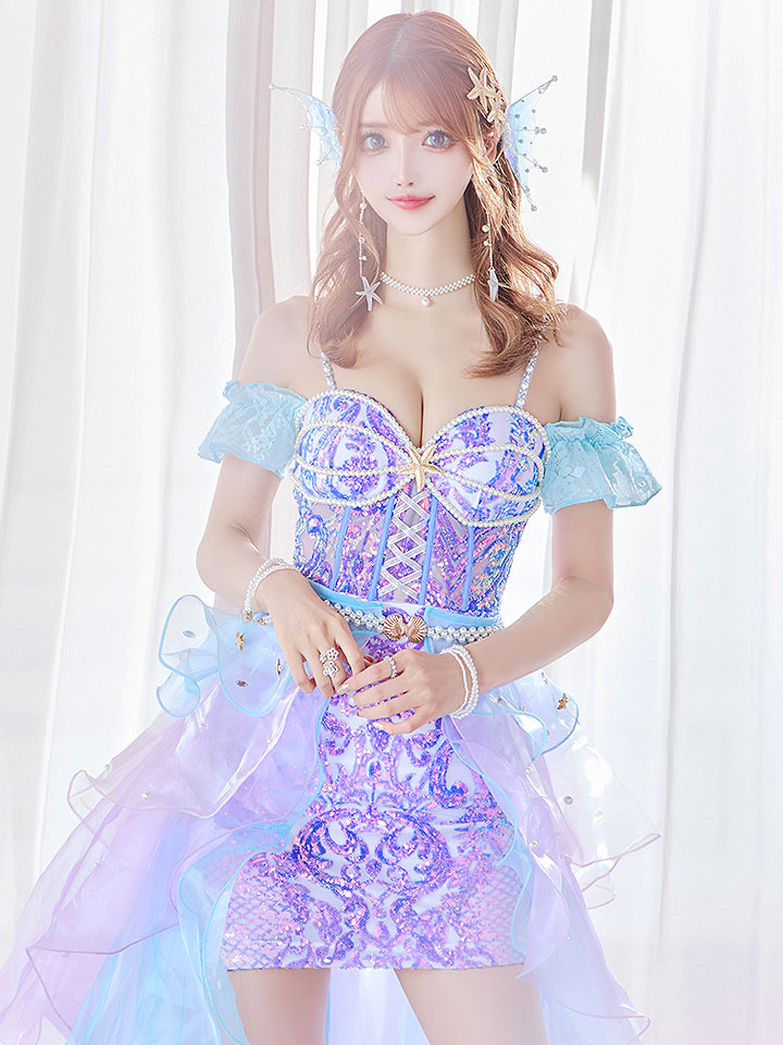 即日発送】【ハロウィン】【桜咲乃愛ちゃんコラボ】 2wayマーメイド