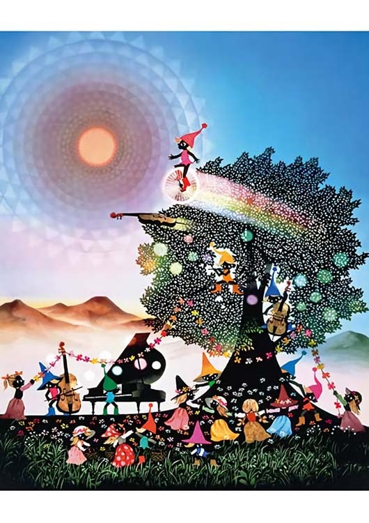 ミッシェル・ドラクロワ 300ピース ジグソーパズル オペラ劇場の夜