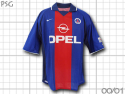 パリ・サンジェルマン ユニフォームショップ 2000-2001 PSG Home O.K.A.