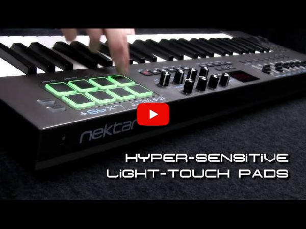 Nektar TechnologyのMIDIキーボード、Impact LX61+のご紹介です。