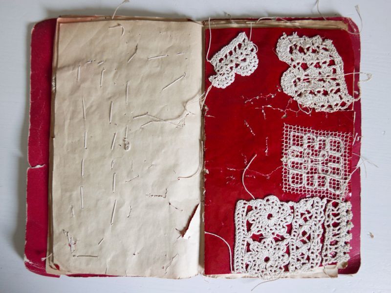 フランスアンティーク 1900年代 クロッシェレース見本帳