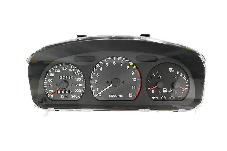 スズキ カプチーノMT車 メーター類 Km/h x1000rpm L表示 スズキ