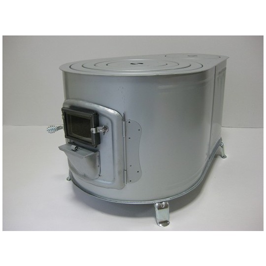 薪ストーブ タマゴ型（大）窓付き 商品詳細│薪ストーブの新保製作所