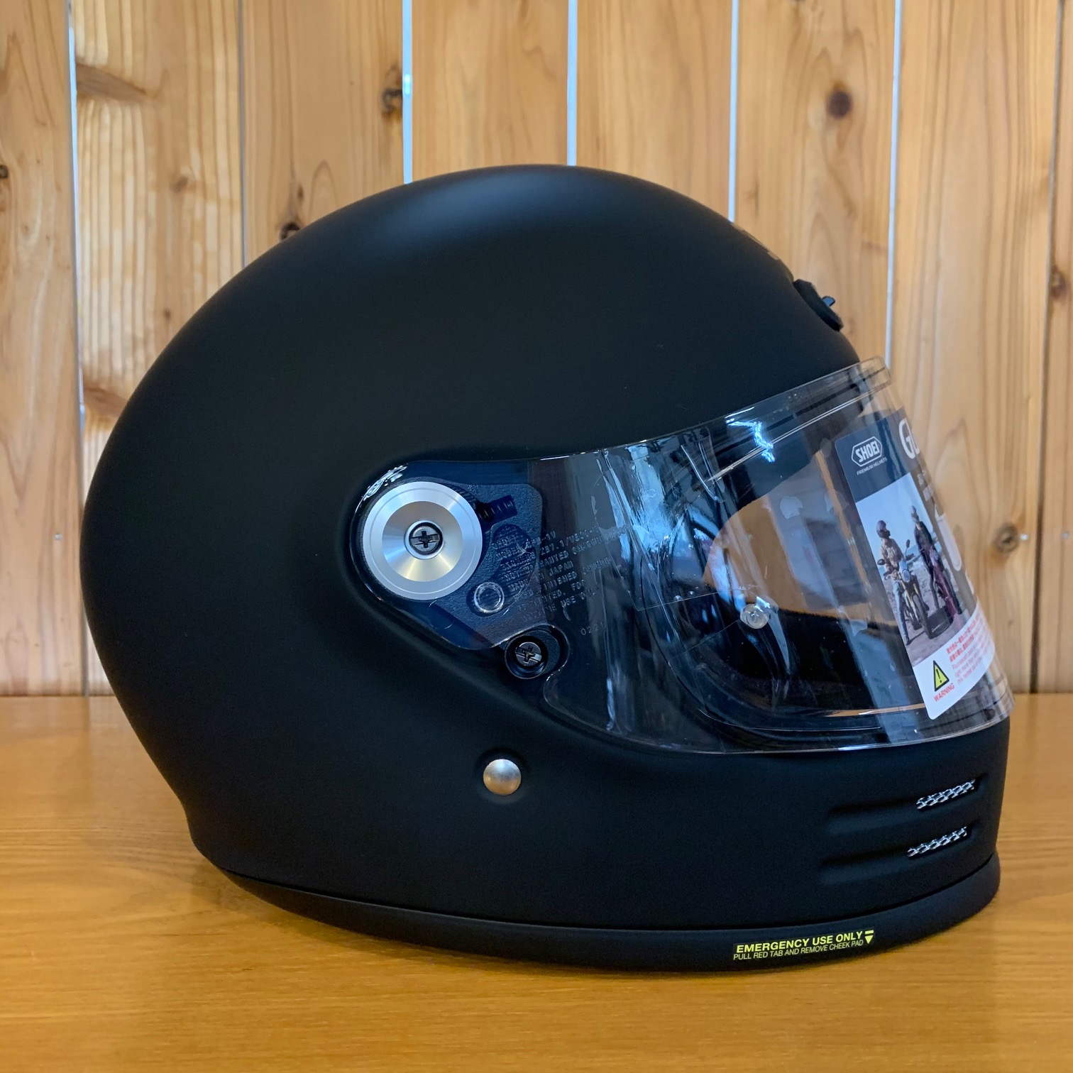 SHOEI / Glamster マットブラック ｜ エムプラン 不動産・アメカジ