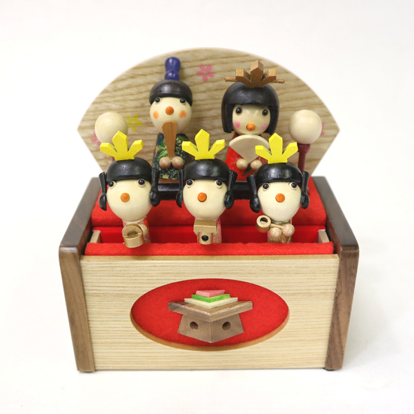 ひなまつり・小 （18弁既製品）TMH-200 オルゴール ｜株式会社