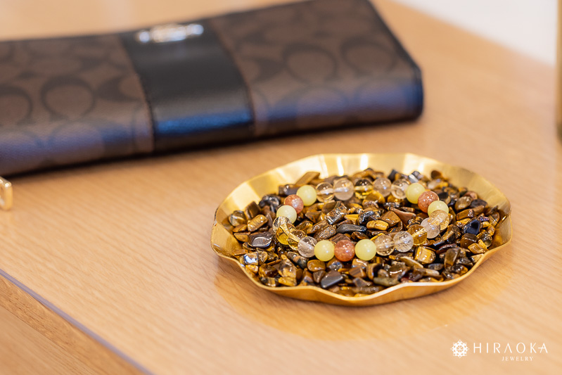 金運＋財運アップ タイガーアイさざれ石（100g）/パワーストーン