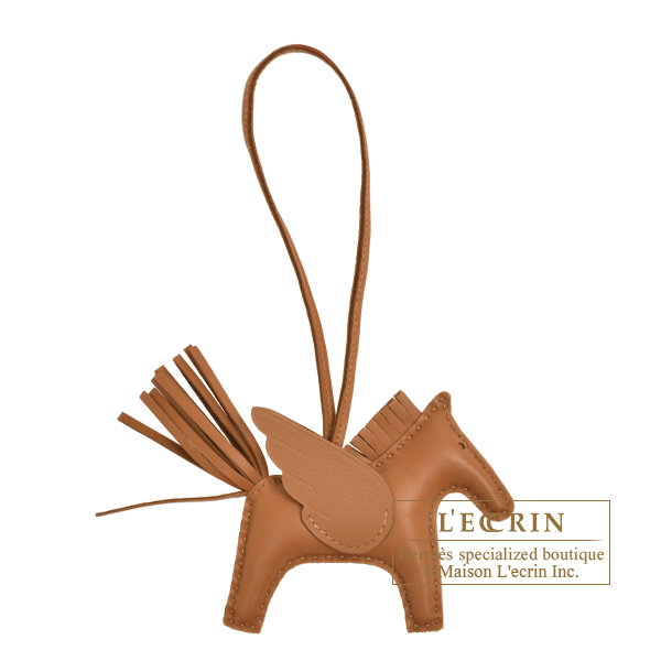 エルメス ロデオチャームペガサスPM ゴールド アニョーミロ/スイフト