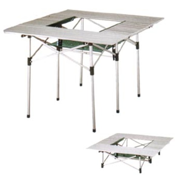 Coleman(コールマン) グリルラック付ツーウェイアルミロールテーブル