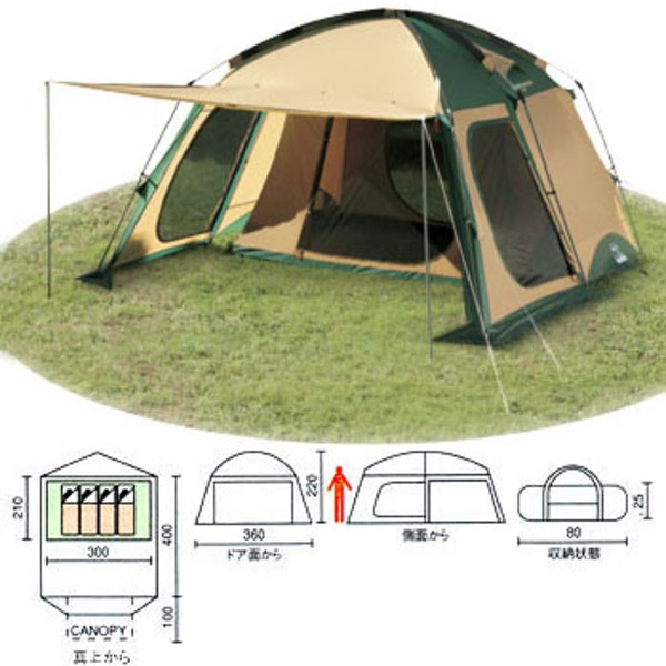 Coleman(コールマン) 2ルームワイドスクリーンテント 170T8200J