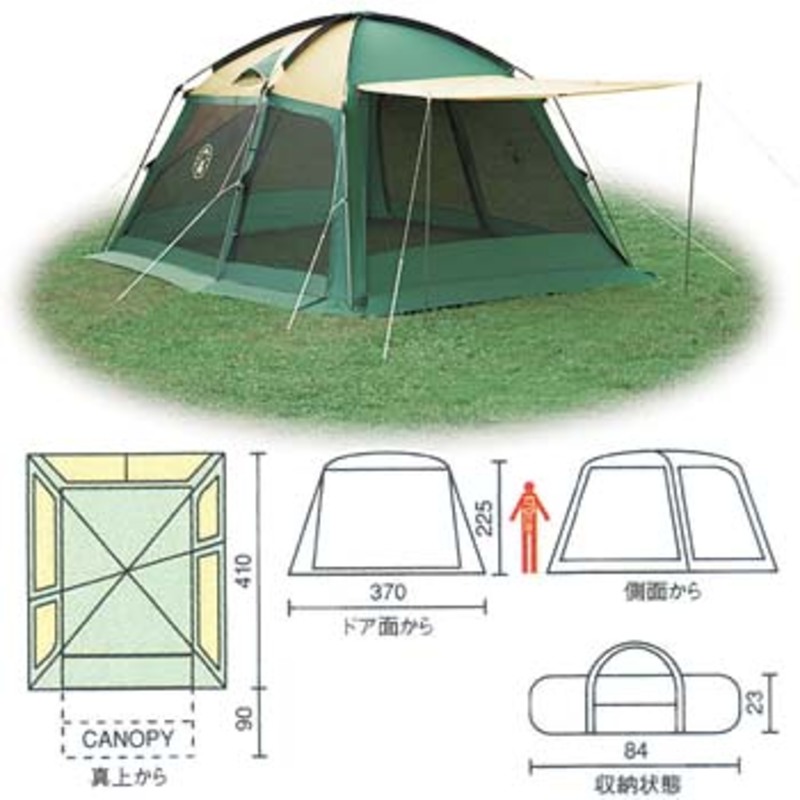 Coleman(コールマン) 3ポールワイドスクリーンタープ 170T8300J