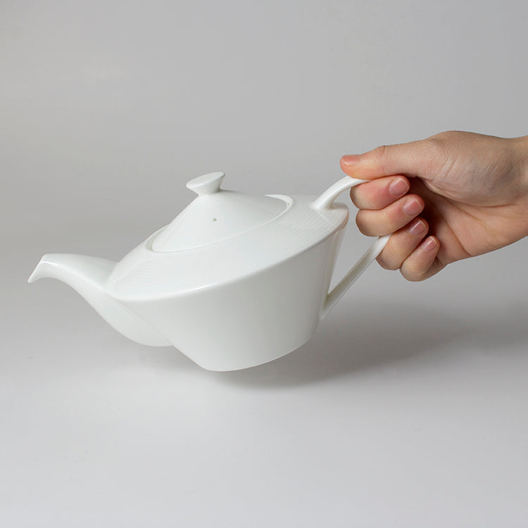 白いブランド食器｜ティーポット (S)(500cc)｜EXQUISITE｜ニッコー公式