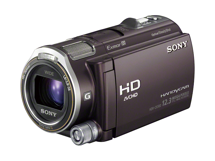 HDR-CX560V 商品の写真 | デジタルビデオカメラ Handycam ハンディカム