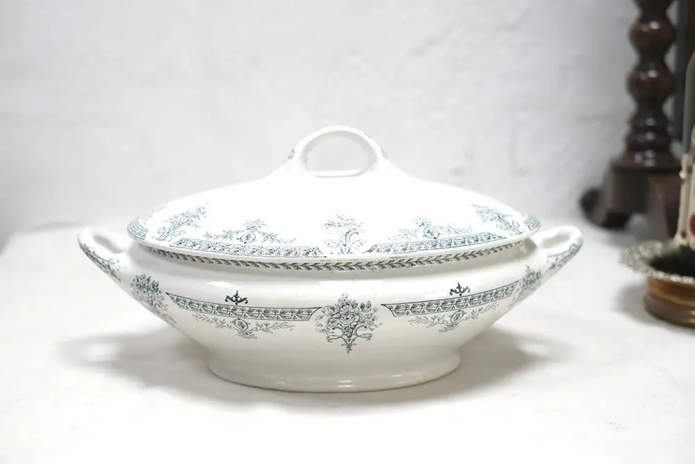 アンティーク スーピエール フランス リュネヴィル（Lunéville）スープ