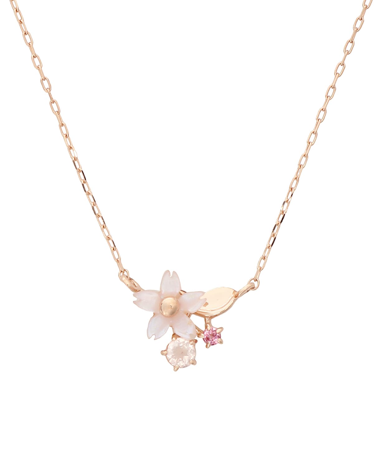 K10PG SAKURA ネックレス(40cm K10 PG): Samantha Tiaraサマンサ