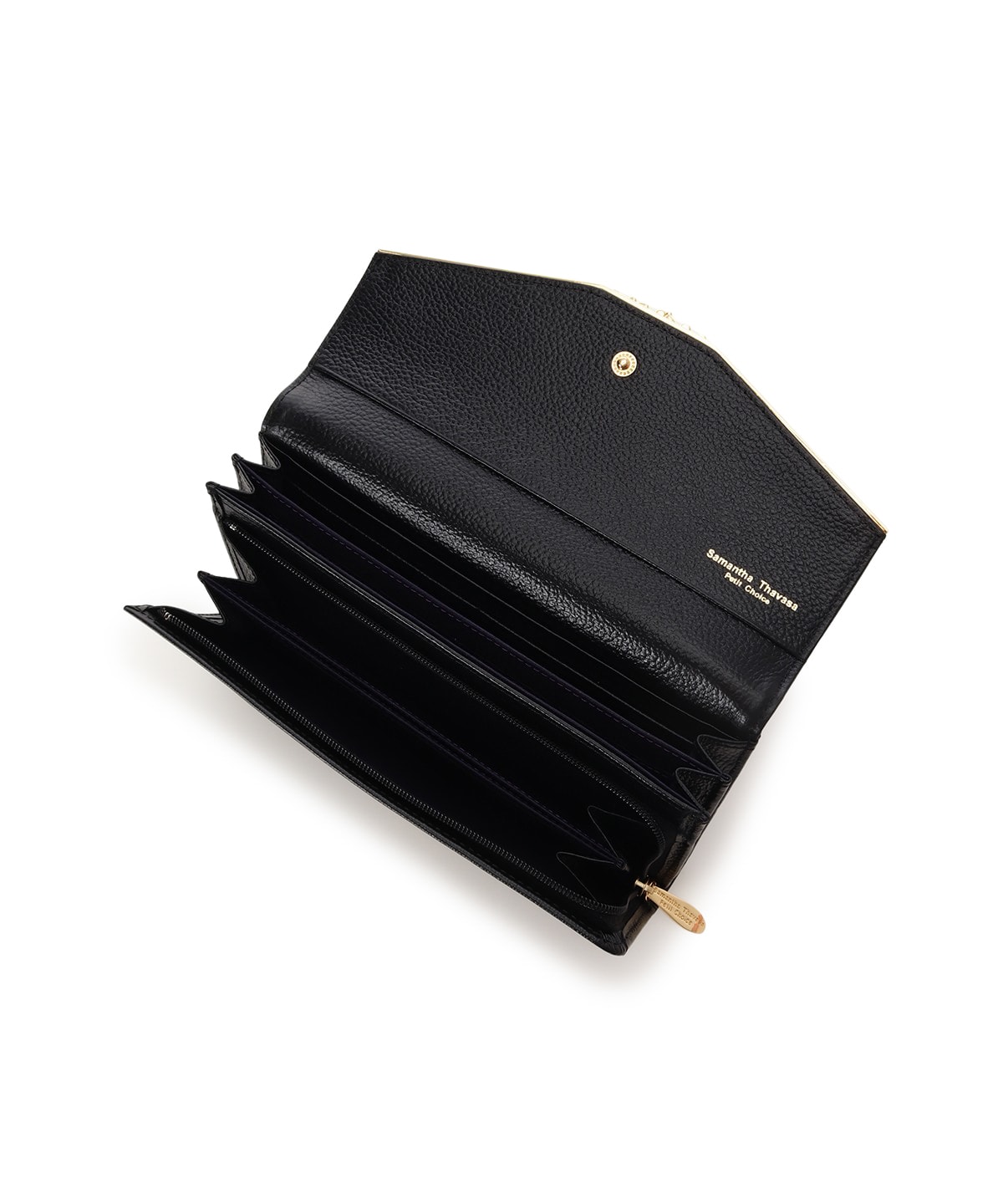 ハートジュエルバー 長財布(FREE ブラック): Samantha Thavasa Petit