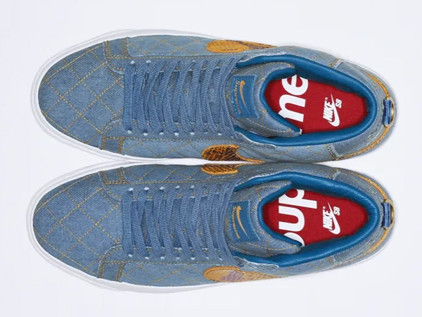SUPREME × NIKE SB BLAZER MID INDUSTRIAL BLUE シュプリーム × ナイキ