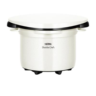 公式通販】真空保温調理器シャトルシェフ KBK-3001 パールホワイト(PRW