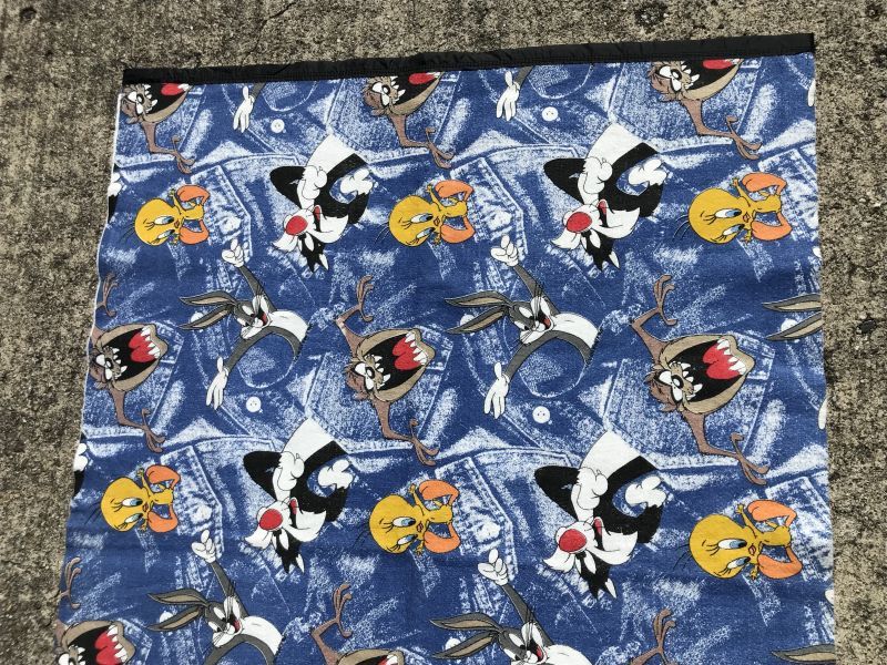Looney Tunes Blanket ルーニーテューンズ ビンテージ ブランケット